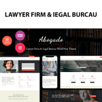 Lawyer Firm & Legal Tema de WordPress para abogados y asuntos jurídicos