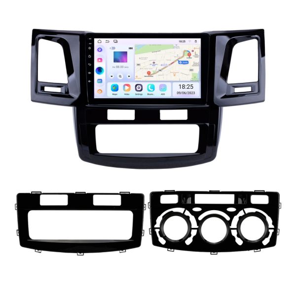 PANTALLA TACTIL RADIO ANDROID 9 PULGADAS PARA TOYOTA FORTUNER HILUX 2007-2015 HD 1080P - Imagen 2