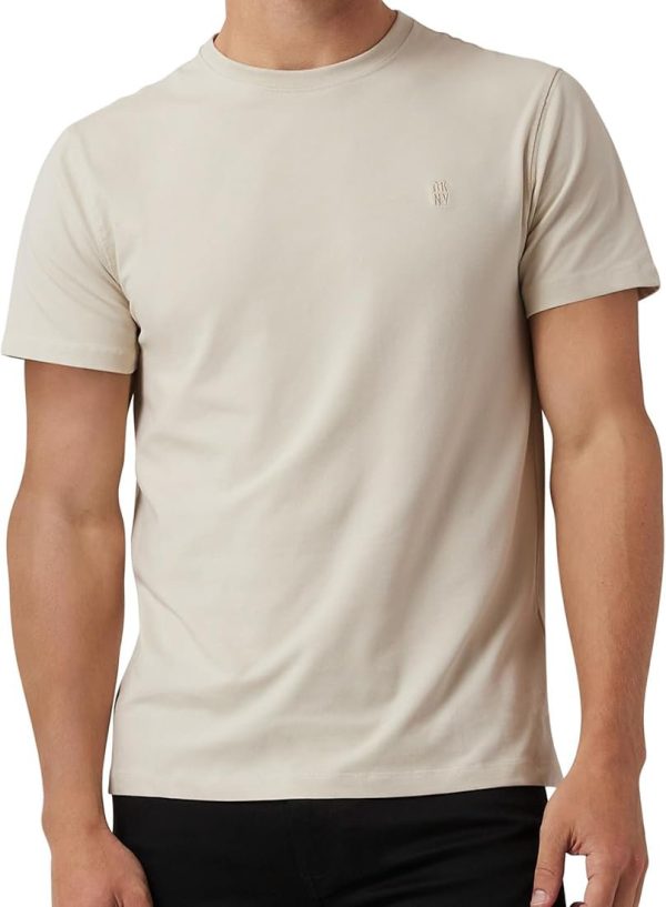 Camiseta Básica Slim Cuello V algodón sostenible - Imagen 5