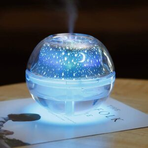 HUMIFICADOR DIFUSOR DE AROMA CON PROYECCIÓN DE ESTRELLA