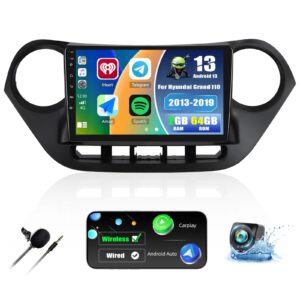 RADIO ANDROID PANTALLA 10" TOUCH PARA HYUNDAI GRAND I10 AÑO 2014- 2017