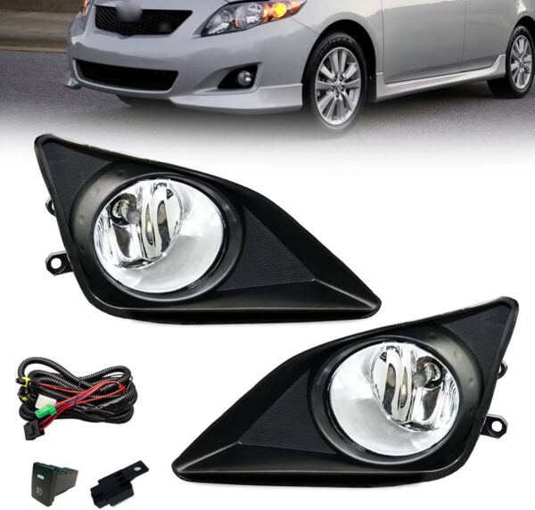 NEBLINERO TOYOTA COROLLA 2008-2010 KIT HALÓGENOS PAR