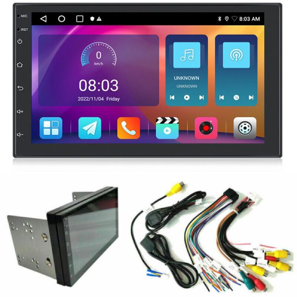 RADIO 2 DIM FULL HD ANDROID PANTALLA 7" GPS/TOUCH/USB/MP4/SD/BLUETOOTH