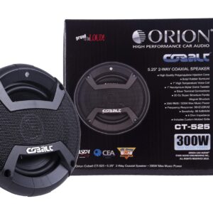 PARLANTE ORION SERIE CT-525 ALTAVOZ COAXIAL DE 5.25” 2 VÍAS 300 WATTS