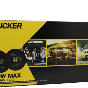 PARLANTE KICKER CSC65 ALTAVOZ CON POTENCIA DE 300W