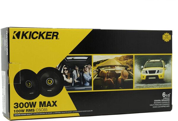 PARLANTE KICKER CSC65 ALTAVOZ CON POTENCIA DE 300W