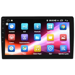 RADIO 2 DIM FULL HD ANDROID PANTALLA 9″ GPS/TOUCH/USB/MP4/SD/BLUETOOTH