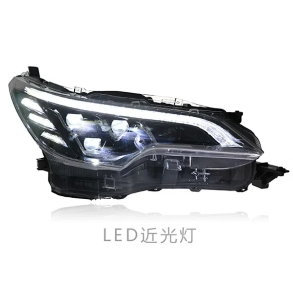 Faro delantero Luces LED para Toyota Fortuner 2016/2017/2018/2019/2020, Faros Principal LED, lámpara de cabeza DRL, lente de proyector de señal dinámica - Imagen 4