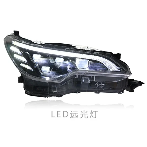 Faro delantero Luces LED para Toyota Fortuner 2016/2017/2018/2019/2020, Faros Principal LED, lámpara de cabeza DRL, lente de proyector de señal dinámica - Imagen 5