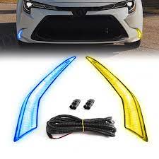 Luz led para Toyota Corolla Luces De Circulación Diurna 2019 2020 Impermeable ABS 12V DRL lámpara LED