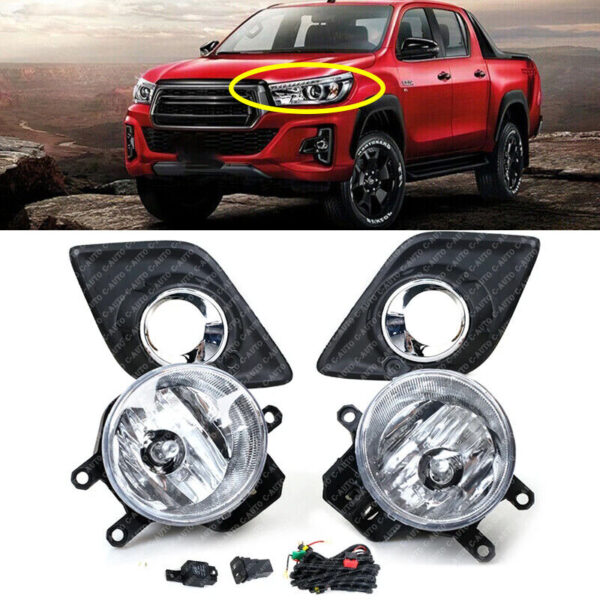 FARO NEBLINERO PARA TOYOTA HILUX REVO M70 M80 (2015 - 2018)