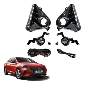 NEBLINEROS + LUZ DIURNA + LUZ DIRECCIONAL HYUNDAI ACCENT 2021 TIPO C