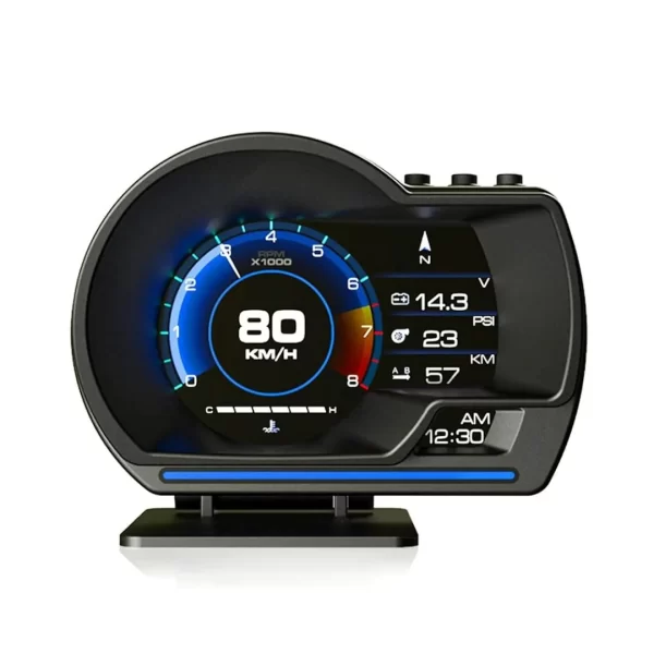Tacómetro Digital medidor OBD2 + GPS – QHUDF6
