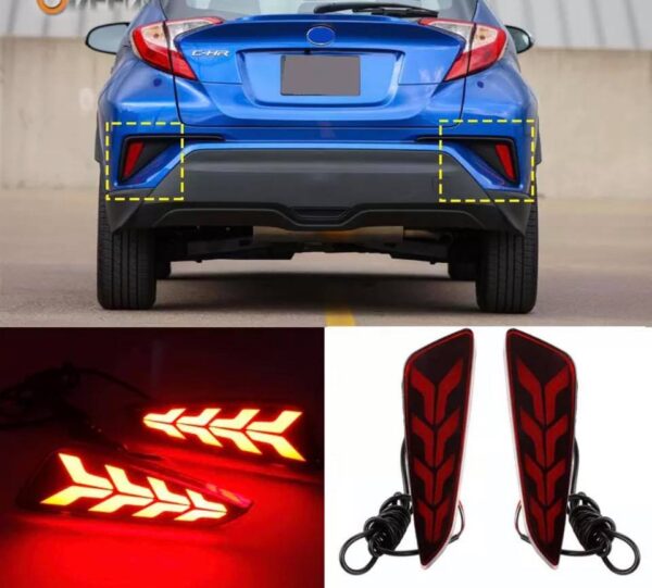 LUZ GUARDACHOQUE 2 FUNCIONES «TOYOTA CHR 2017 2018 WITH 2 FUNCTIONS»