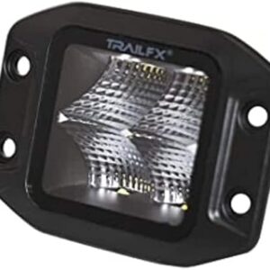 FARO HELLA LED CUBE 3.2" EMPOTRABLE 10-30VCD 3.000LM SET CON ARNES LUZ DE NEBLINA