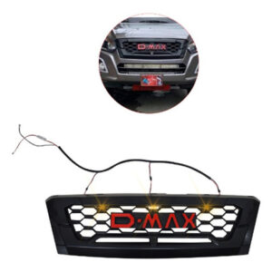 MASCARILLA CHEVROLET DMAX 2018-2022 C/LOGO "DMAX" NEGRO ROJO