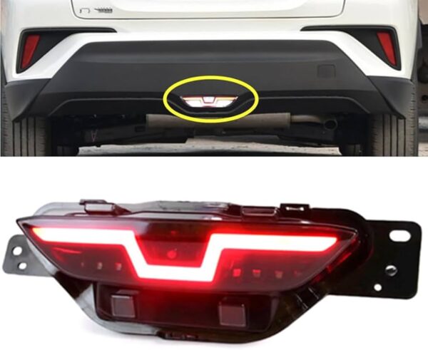 LUZ POSTERIOR 3 FUNCIONES TOYOTA C-HR CHR 2017 2018 2019 2020