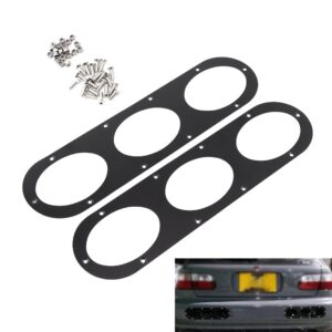 DIFUSOR POSTERIOR NEGRO CON PANEL