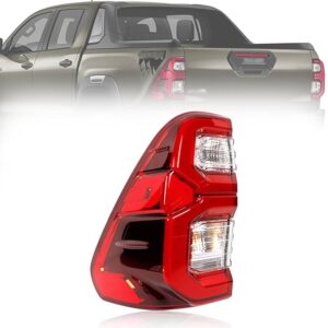 Faros Posteriores Luz Trasera Led Rojo Toyota Hilux 2016 2017 2018 2019 2020 2021 2022 2023 2024