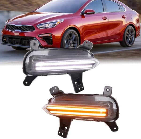 LUZ DIURNA + LUZ DIRECCIONAL KIA CERATO GT 2019 2020 2021