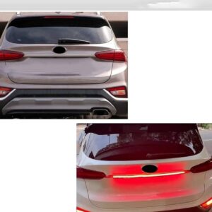 BARRA POSTERIOR 3 FUNCIONES HYUNDAI SANTA FE 2019 COLOR NEGRO Y NEGRO