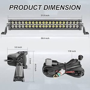 BARRA LED BLACK MAGIC DOBLE FILA