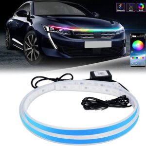 Tira, Cinta Led Para Capó + Bluetooth +app Rgb