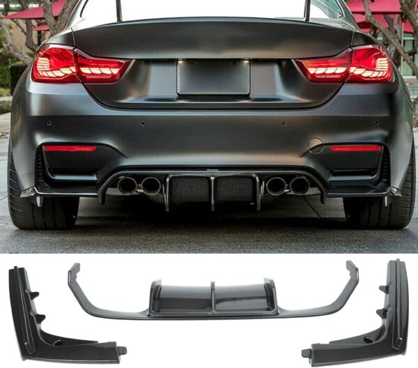 DIFUSOR BUMPER FIBRA DE CARBONO