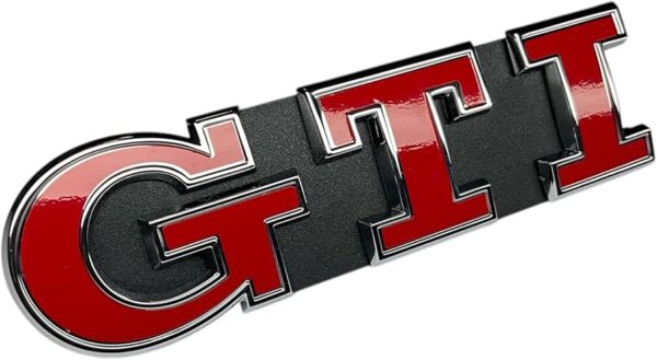 EMBLEMA METALICO GTI