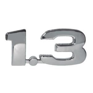 EMBLEMA 1.3 PLATA