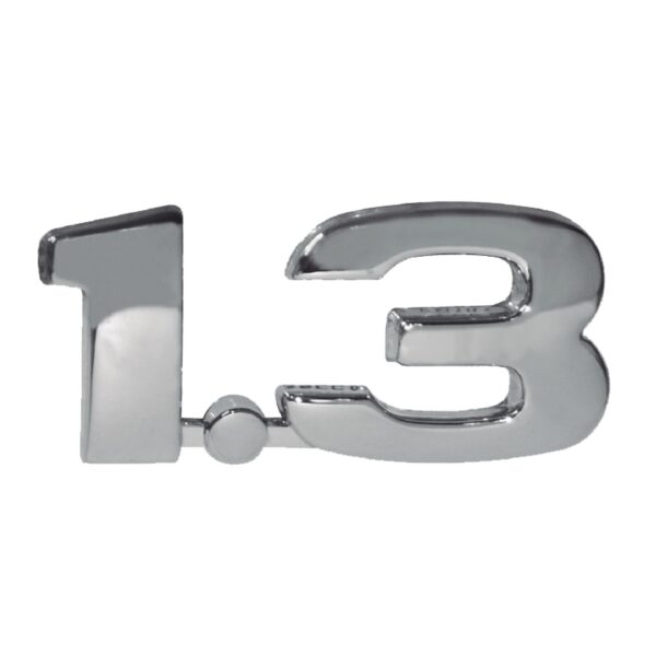 EMBLEMA 1.3 PLATA