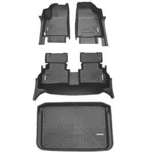 JUEGO DE MOQUETAS 5D P/CHEVROLET TRACKER 2023-2024 (2 FILAS / 3 PIEZAS)