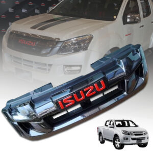 Mascarilla Chevrolet Dmax D-max Cromada 2014 2015 2016 2017 2018