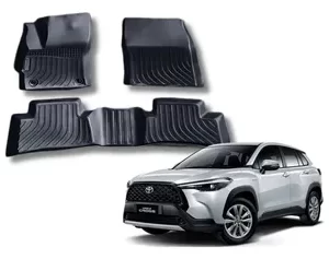 JUEGO DE MOQUETAS 3D P/ TOYOTA PRADO 2021