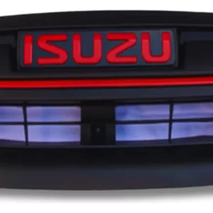 MASCARILLA DEPORTIVA DMAX LOGO IZUZU FILO ROJO