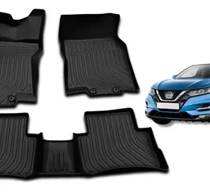 JUEGO DE MOQUETAS PARA/ NISSAN QASHQAI 2023-2024 ( 2 FILAS / 3 PIEZAS )