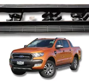 ESTRIBO FORD RANGER  2022- ALUM NEGRO  REFORZADO 2PZ
