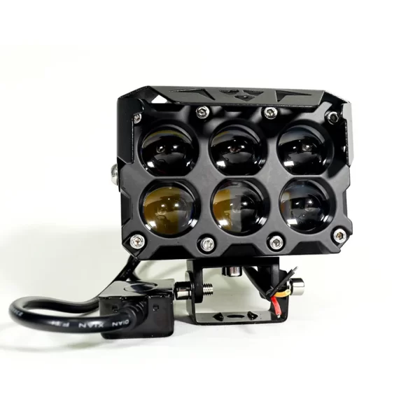 NEBLINERO CUADRADO LED EXPLOR BICOLOR 6 LUPAS