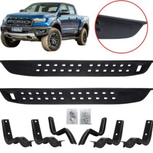 ESTRIBO RAPTOR FORD  RANGER 2015-2018  ALUM NEGRO 2PZ