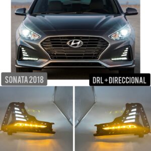 LUZ DIURNA+LUZ DIRECCIONAL HYUNDAI SONATA 2018