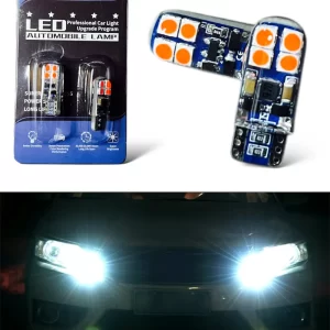 FOCO T10 UÑA FIJO 12V-24V