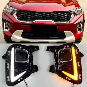 LUZ DIURNA + LUZ DIRECCIONAL KIA SONET 2020 2021