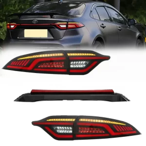 FAROS POSTERIORES TOYOTA COROLLA (NEGRO) 2020 2021 2022 2023 2024