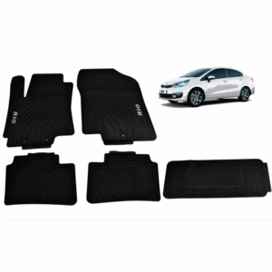 MOQUETA KIA RIO R BLACK 2012+