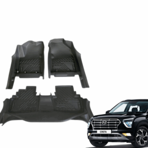 JUEGO DE MOQUETAS 5D PARA / HYUNDAI CRETA 2024 (2 FILAS / 3 PIEZAS)