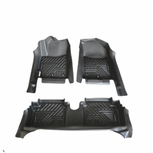 JUEGO DE MOQUETAS 5D PARA/ HYUNDAI GRAND I10 SEDAN Y HATCHBACK 2024 (2 FILAS / 3 PIEZAS
