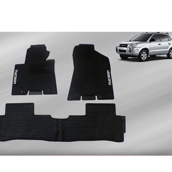 MOQUETA HYUNDAI TUCSON 2003-2008 3 PCS NEGRO