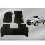 Moqueta Toyota Hilux 2005/2006/2007/2008/2009/2010/2011/2012 3pcs Negro