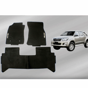 MOQUETA TY HILUX 2005-2012 3PCS NEGRO