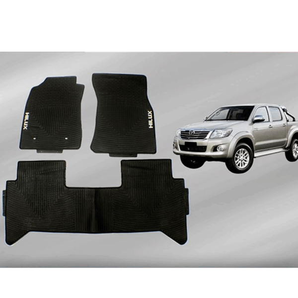 MOQUETA TY HILUX 2005-2012 3PCS NEGRO